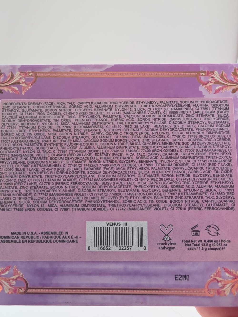Lime Crime Venus III Eyeshadow Palette - Picture 3 of 4